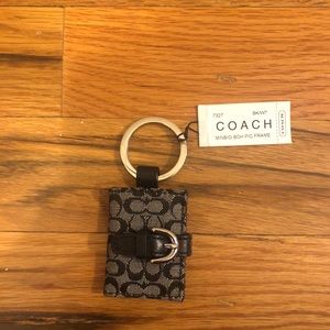 Adorable Coach mini booklet key chain! NWT